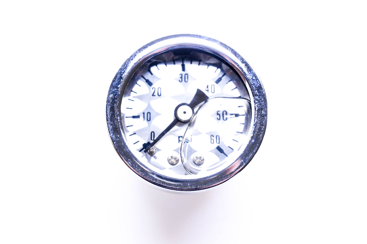 Biker's Choice 21-0076 Metallic Oil Pressure Gauge NOS