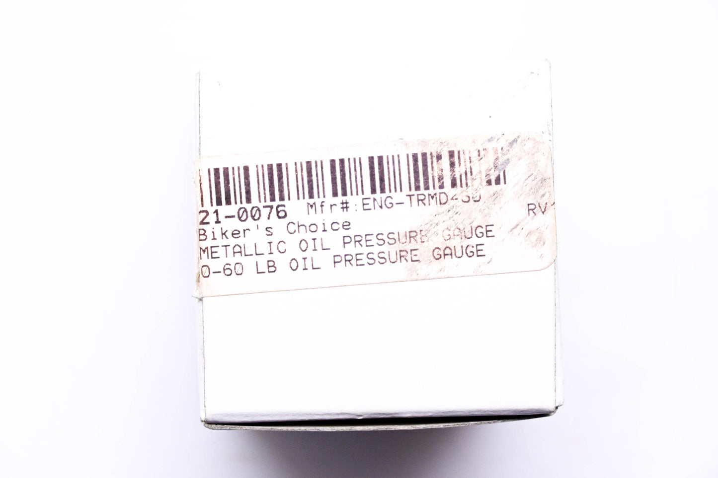 Biker's Choice 21-0076 Metallic Oil Pressure Gauge NOS