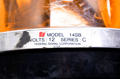 Federal Signal Corporation 14SB Lamp 12 Volts Series C NOS