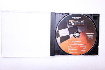 Kent-Moore 554330 (A), HD-48650-131 Digital Technician II Phase 3 Installation Software DVD NOS