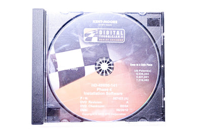 Kent-Moore 557423 (A), HD-48650-141 Digital Technician II Phase 4 Installation Software DVD NOS