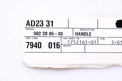 New OEM Husqvarna 502208503, 502 20 85-03 Throttle Housing NOS