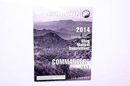 Aftermarket 219100773 Can-Am 2014 Side-by-Side Vehicles Shop Manual Supplement