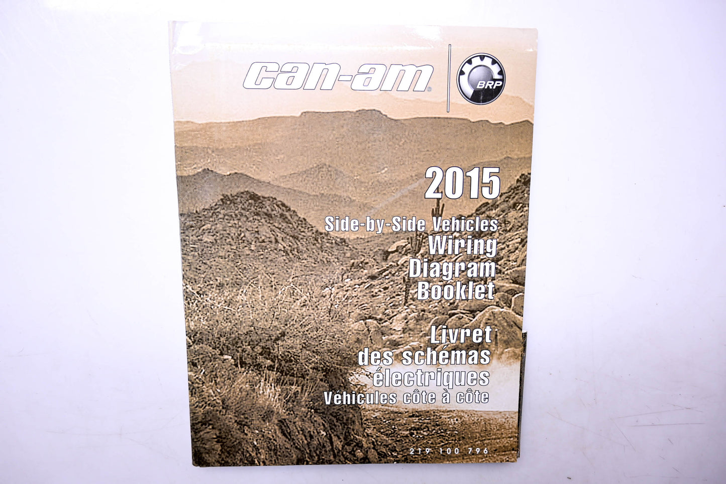 Aftermarket 219100796 Can-Am 2015 Side-by-Side Vehicles Wiring Diagram Booklet
