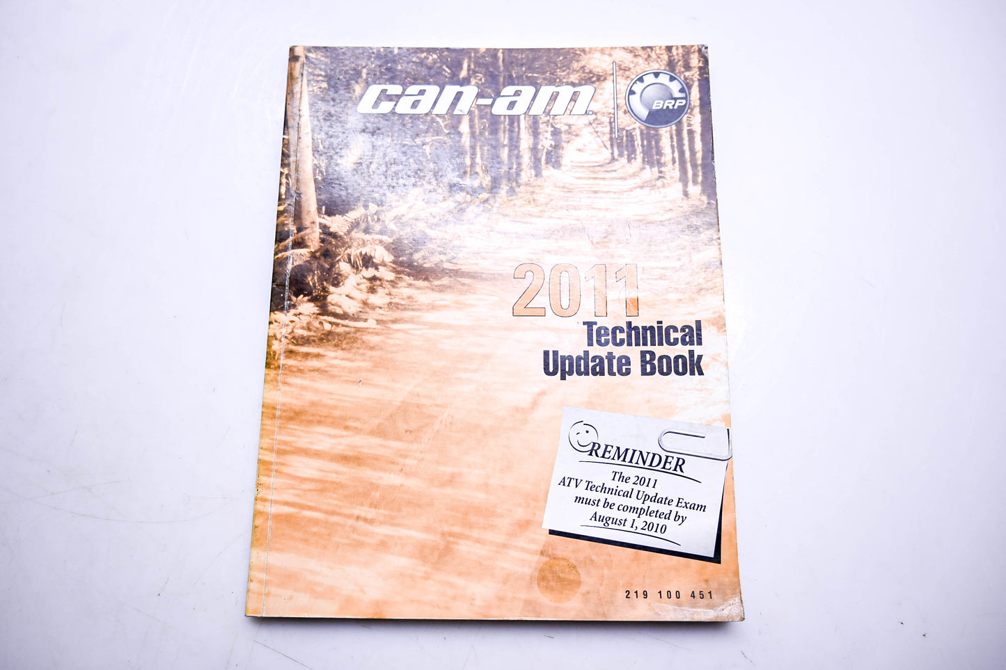 Aftermarket 219100451 Can-Am 2011 Technical Update Book