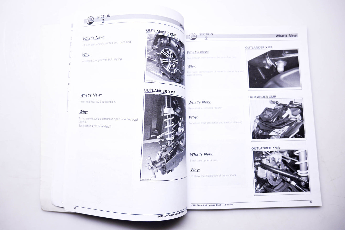 Aftermarket 219100451 Can-Am 2011 Technical Update Book
