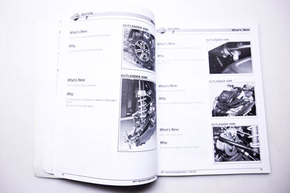Aftermarket 219100451 Can-Am 2011 Technical Update Book