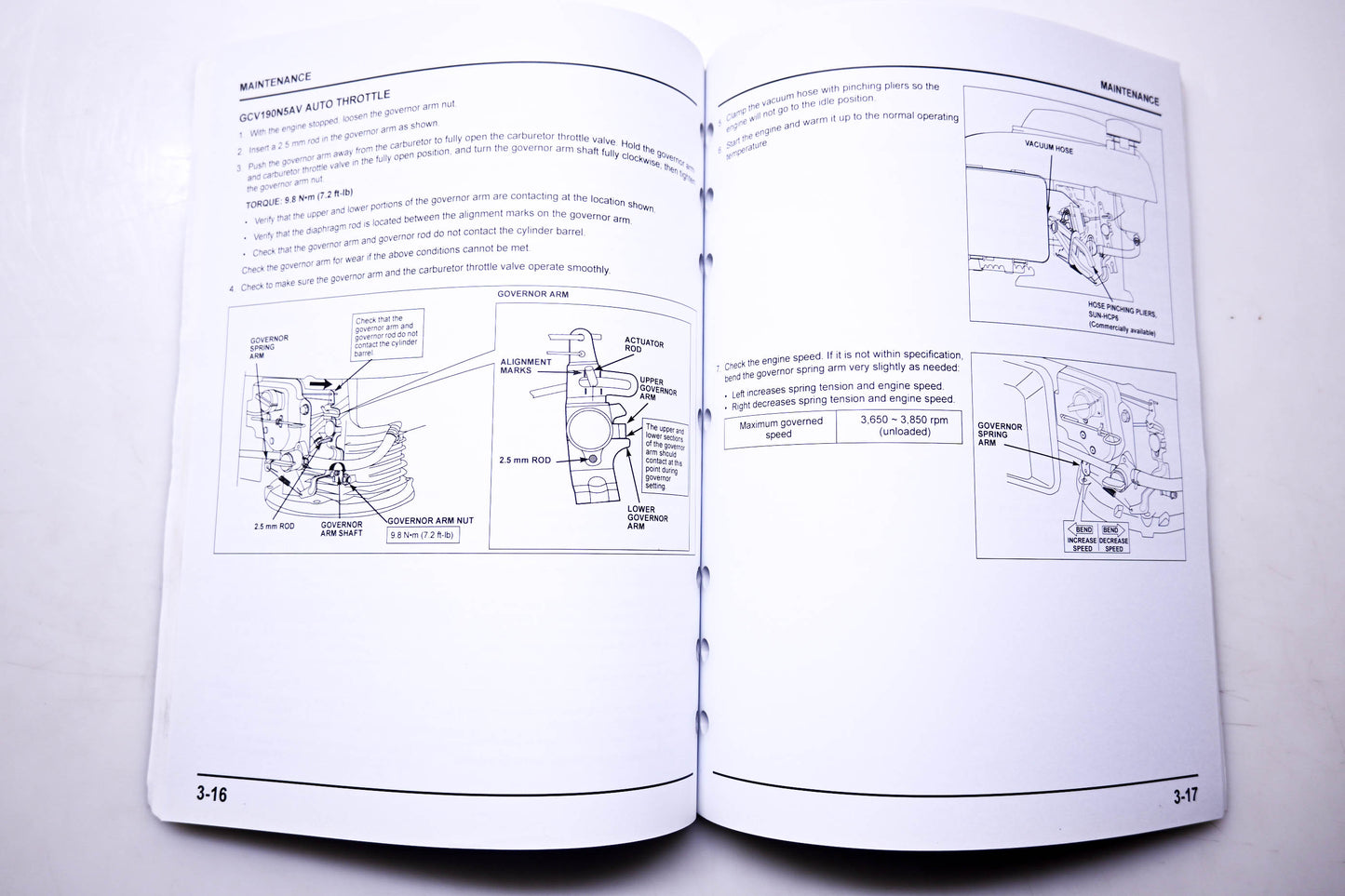 OEM Honda 61ZM000E5 Shop Manual GV135 GCV140 GCV160 GCV190 GSV190
