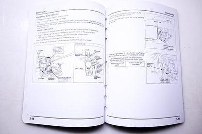 OEM Honda 61ZM000E5 Shop Manual GV135 GCV140 GCV160 GCV190 GSV190