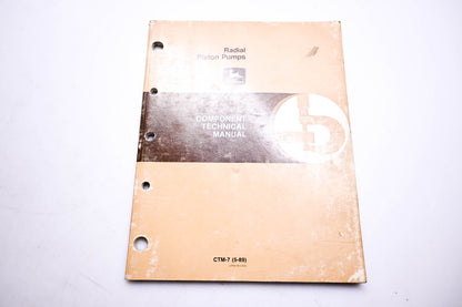 OEM John Deere CTM-7 Radial Piston Pumps