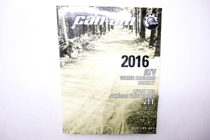 Aftermarket 219100820 Can-Am 2016 ATV Wiring Diagrams Booklet