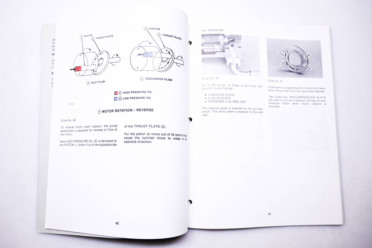 New OEM John Deere STSG-1604-1 STSG Hydrostatic Drive Description & Operation Training Guide NOS