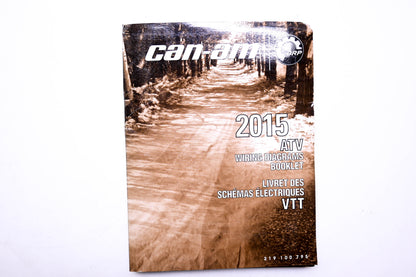 Aftermarket 219100795 Can-Am 2015 ATV Wiring Diagrams Booklet