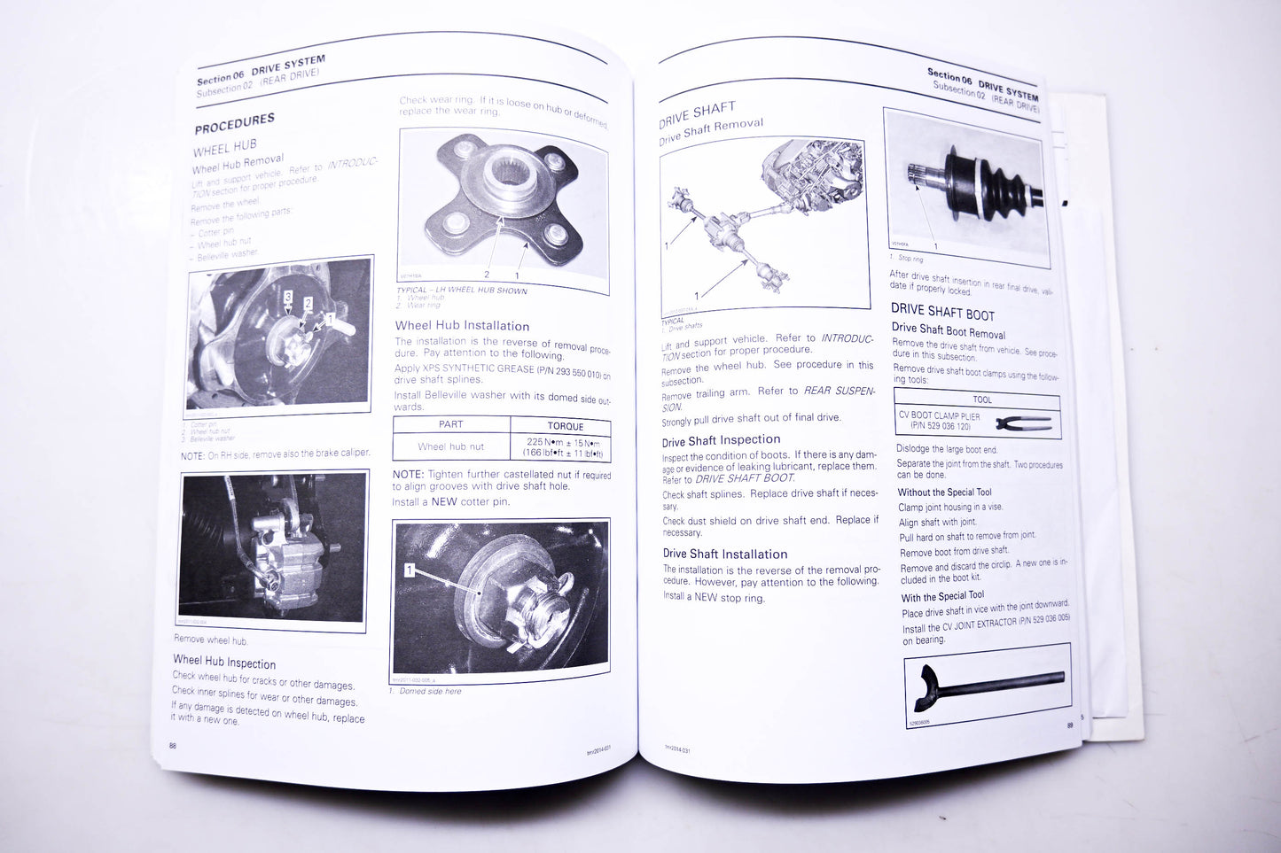 Aftermarket 219100740 Can-Am 2014 Side-by-Side Vehicles Shop Manual Supplement