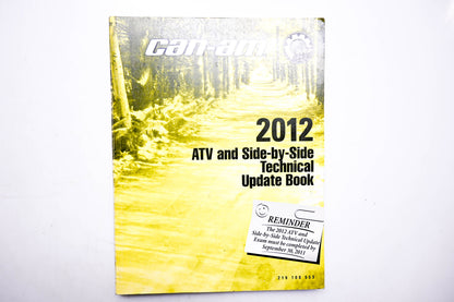 Aftermarket 219100553 Can-Am 2012 ATV & Side-by-Side Technical Update Book