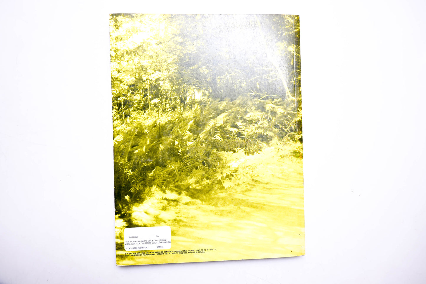 Aftermarket 219100553 Can-Am 2012 ATV & Side-by-Side Technical Update Book