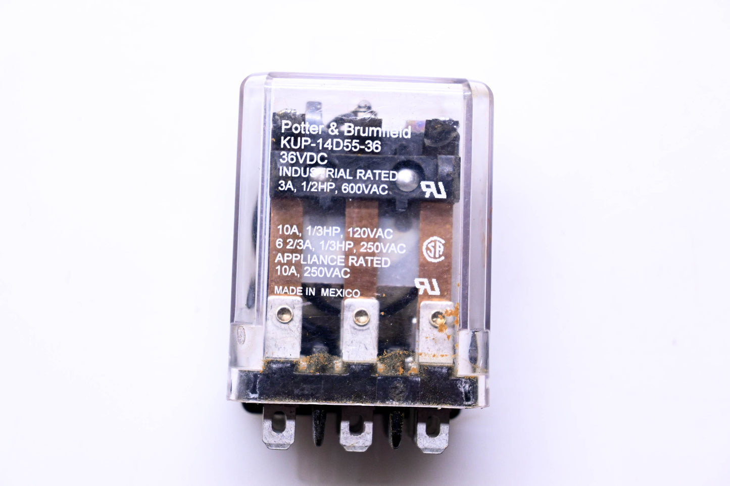 Potter & Brumfield KUP-14D55-36, 03231 Electrical Component NOS