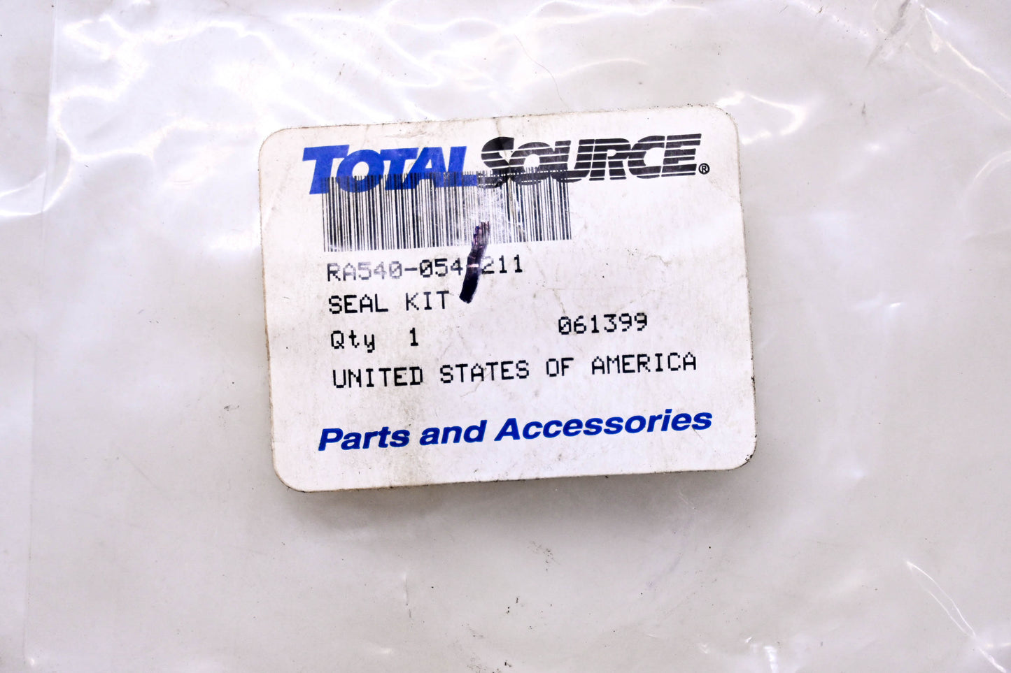 Total Source 540-054/211, RA540-054/211 Seal Kit fits Raymond NOS