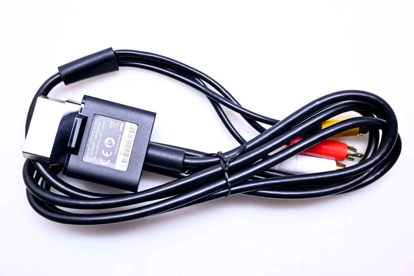 Microsoft X821376-001 Xbox Composite AV Cable for Xbox 360 NOS