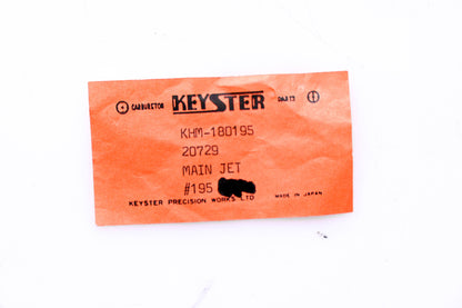 Keyster KHM-180195, 20729 Main Jet NOS