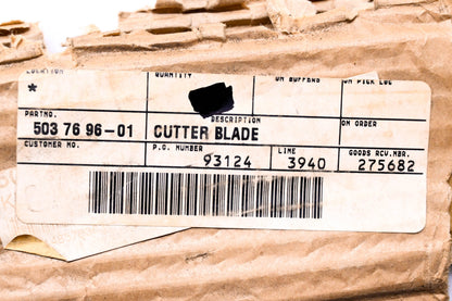 New OEM Husqvarna 503769601 Cutter Blade 28" NOS