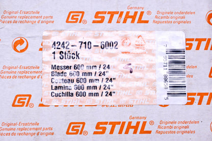 New OEM Stihl 4242-710-6002 Pair of Blades 24" NOS