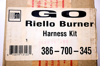 Weil-McLain 386-700-345 Riello Burner Harness Kit NOS