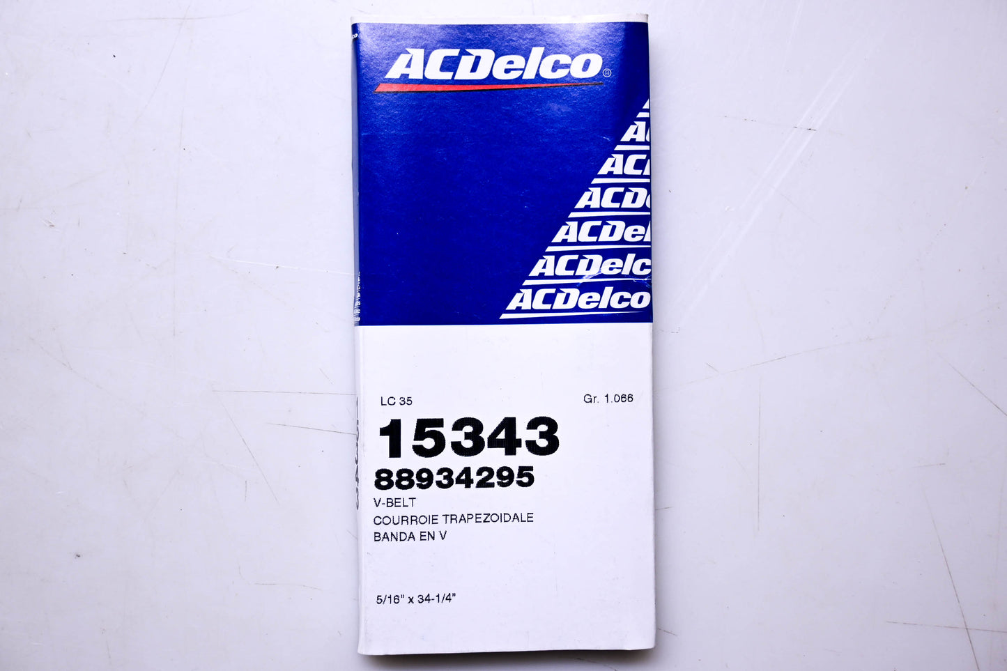 ACDelco 15343, 88934295 V-Belt NOS