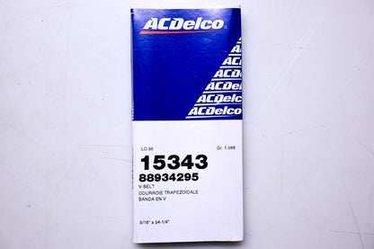 ACDelco 15343, 88934295 V-Belt NOS