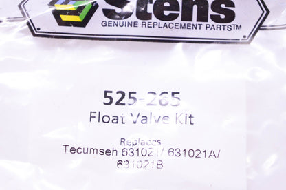 Stens 525-265, 631021 Float Valve Kit NOS