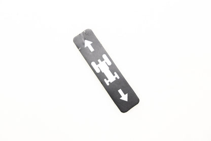 Kubota TA040-49290 Shuttle Mark Decal NOS
