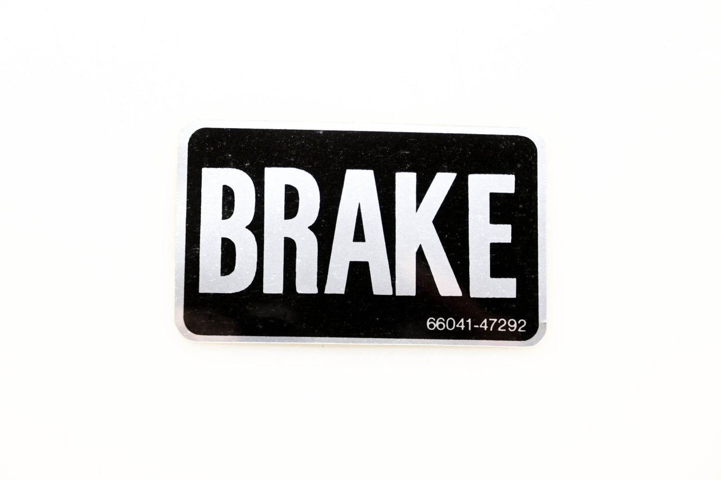 Kubota 66041-47290 Brake Label NOS