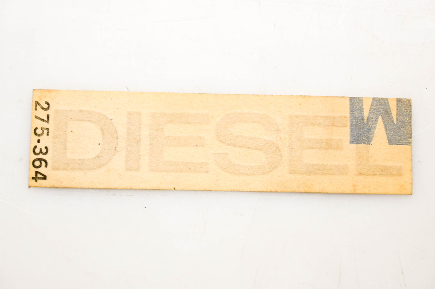 Ditch Witch 275-364 Model 2310 Diesel Decal NOS