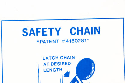 Stone 4180281, ST4180281 Safety Chain Caution Decal NOS