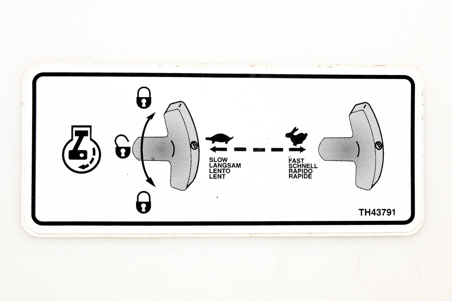 Thomas TH43791 Decal NOS