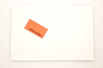 Kubota 70060-04467 Auger Position Label NOS