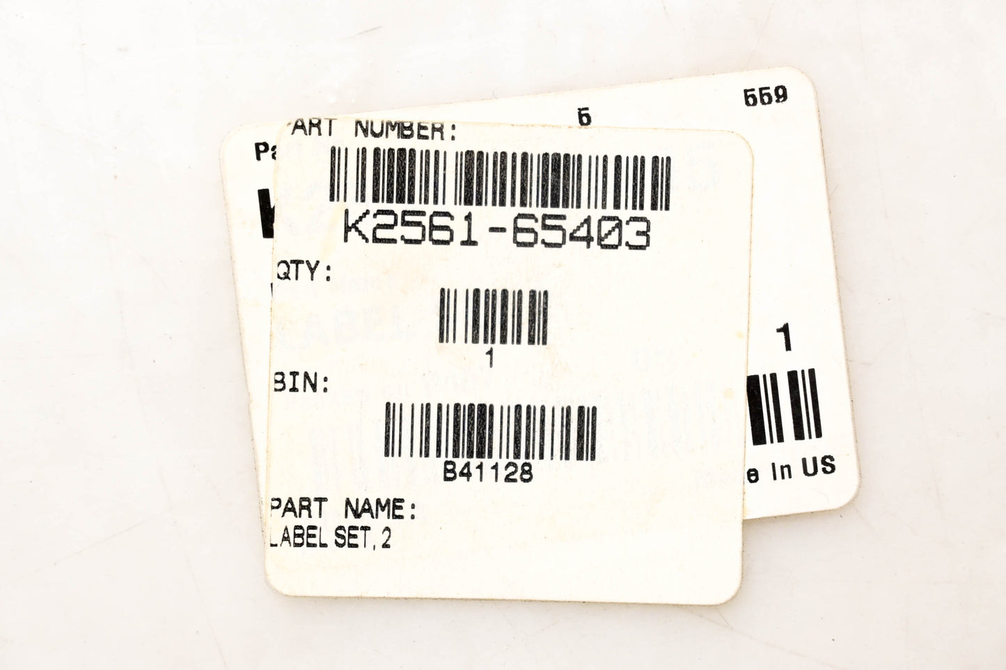 Kubota K2561-65403 Label Kit