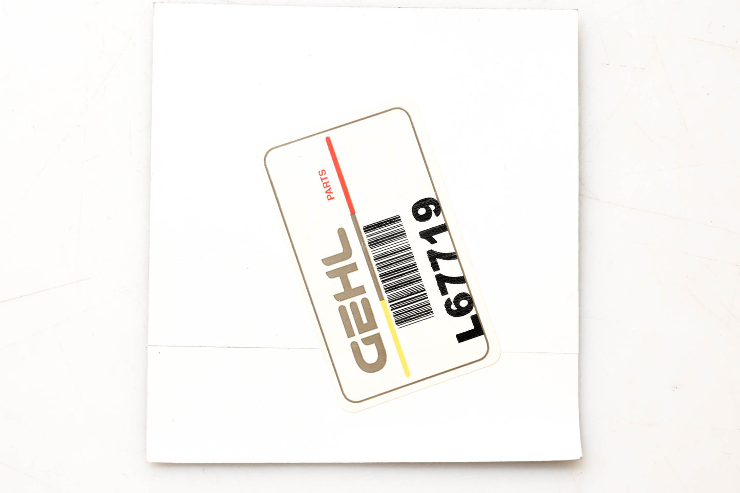Gehl L67719 1 Decal NOS