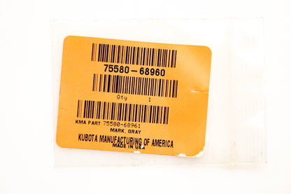 Kubota 75580-68960 Gray Mark NOS