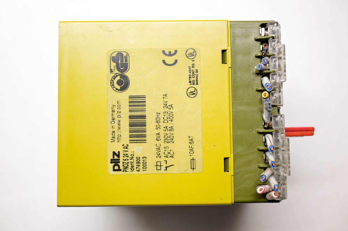 Pilz 06719, 474900, 100013 Safety Relay NOS