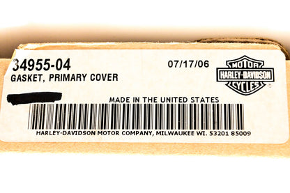 New OEM Harley-Davidson 34955-04 Primary Cover Gasket NOS