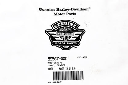 New OEM Harley-Davidson 59567-00C Fender Protective Tape NOS