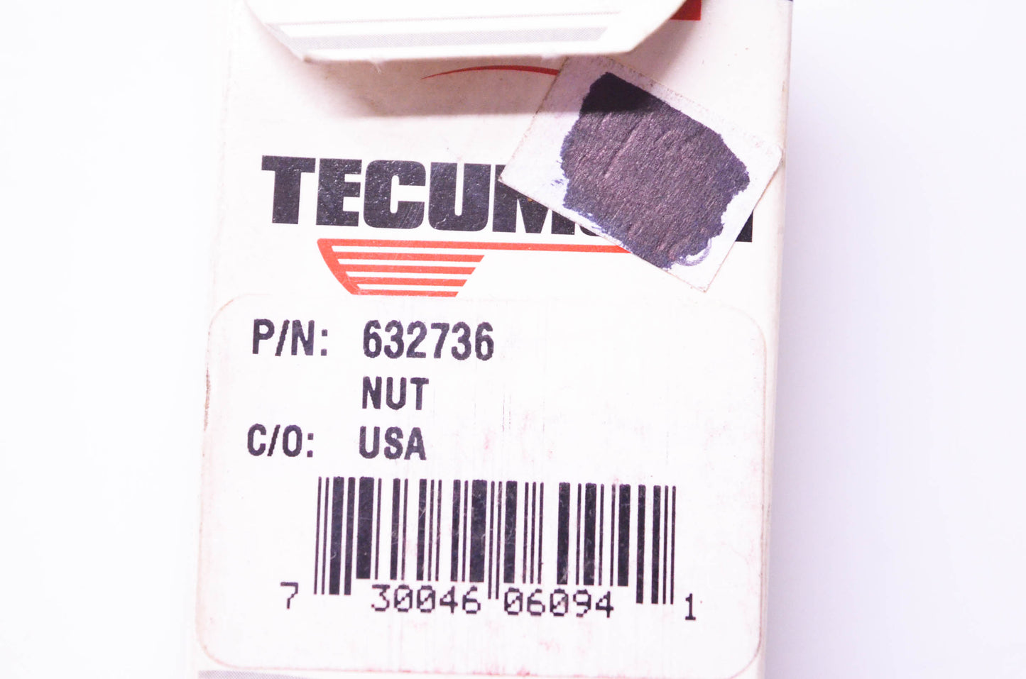 New OEM Tecumseh 632736 Carburetor Bowl Nut NOS
