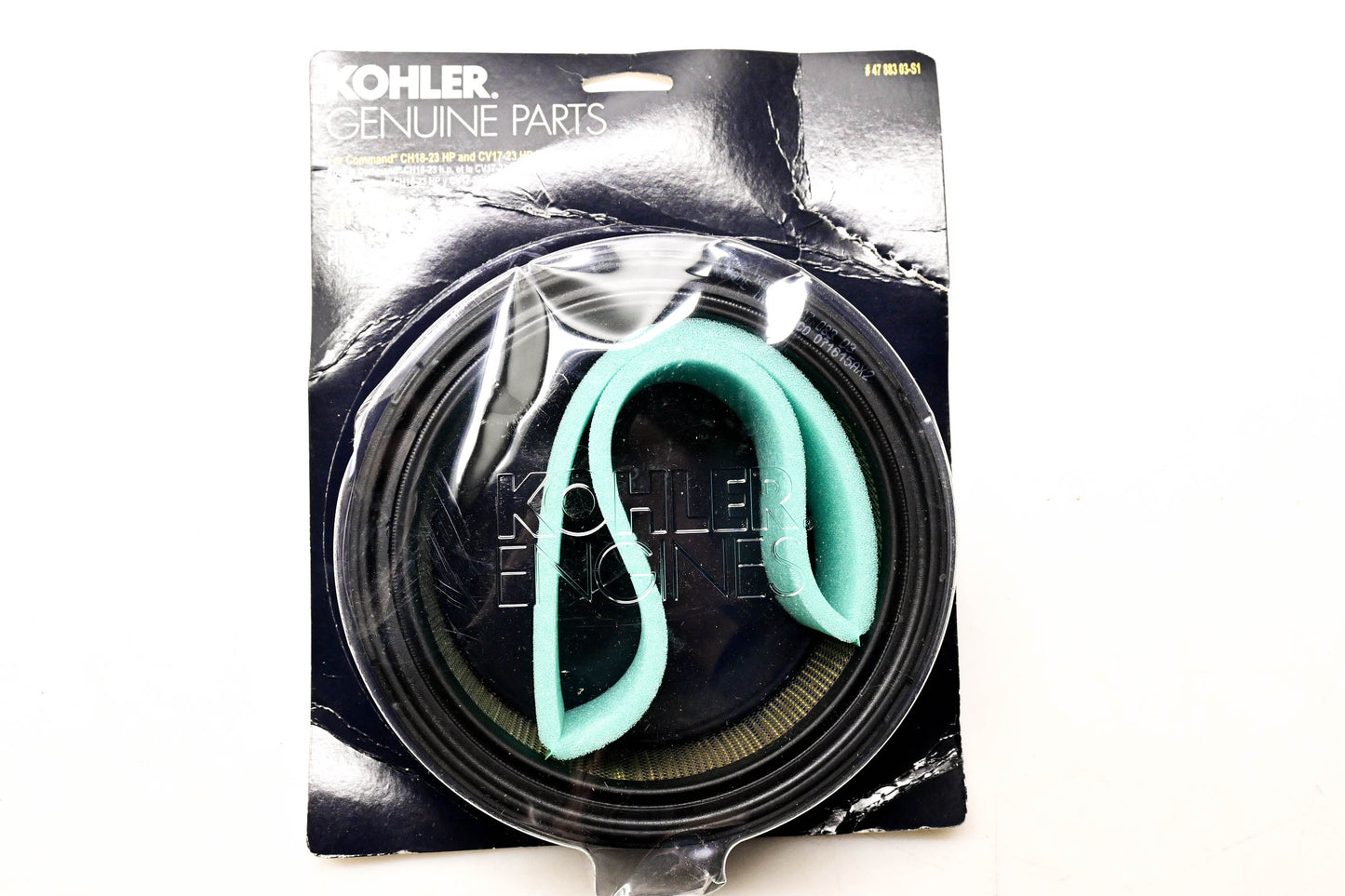 Kohler 47 883 03-S1 Air Filter NOS