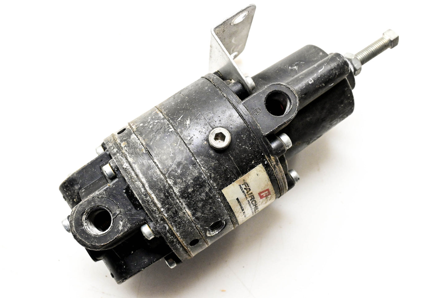 Fairchild 24 Model 24 Snap Acting On Off Relay 10-120 PSIG Spring Range .5-30 PSIG