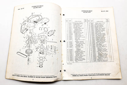 OMC 4323, 278786 Evinrude Parts Catalog 1966 Starflite