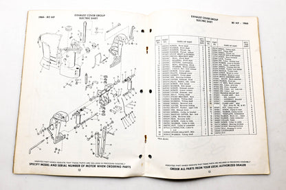 OMC 4323, 278786 Evinrude Parts Catalog 1966 Starflite