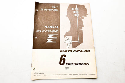 OMC 4615, 279130 Evinrude Parts Catalog 1969 Fisherman