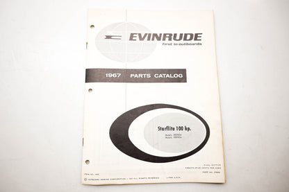 OMC 4403, 278883 Evinrude Parts Catalog 1967 Starflite 100hp