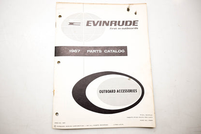 OMC 4404, 278884 Evinrude Parts Catalog 1967 Outboard Accessories